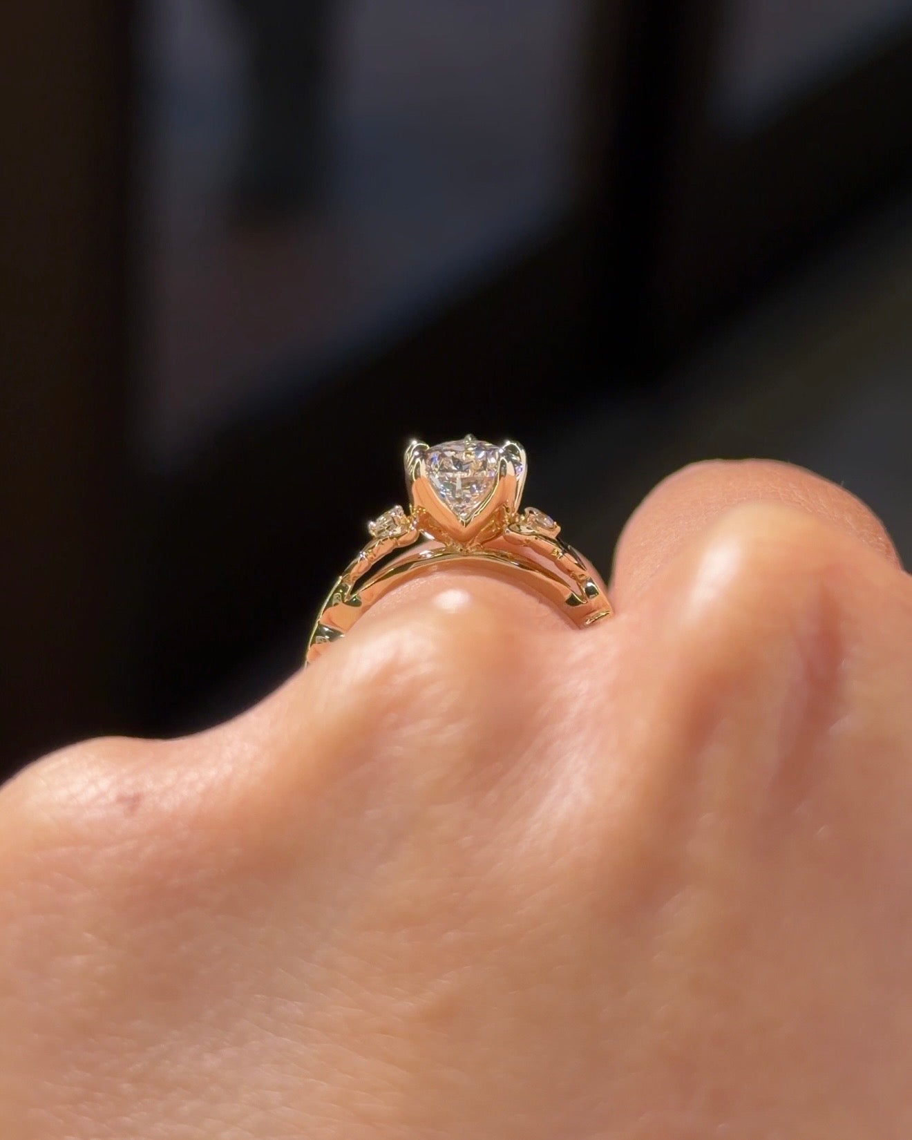 [Style] [Shape] Lab Grown Diamond Engagement Ring