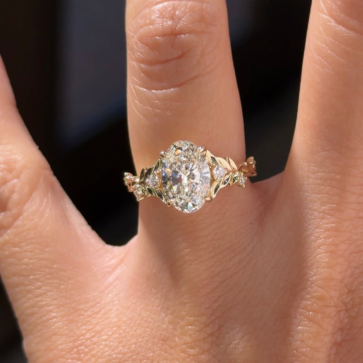 [Style] [Shape] Lab Grown Diamond Engagement Ring