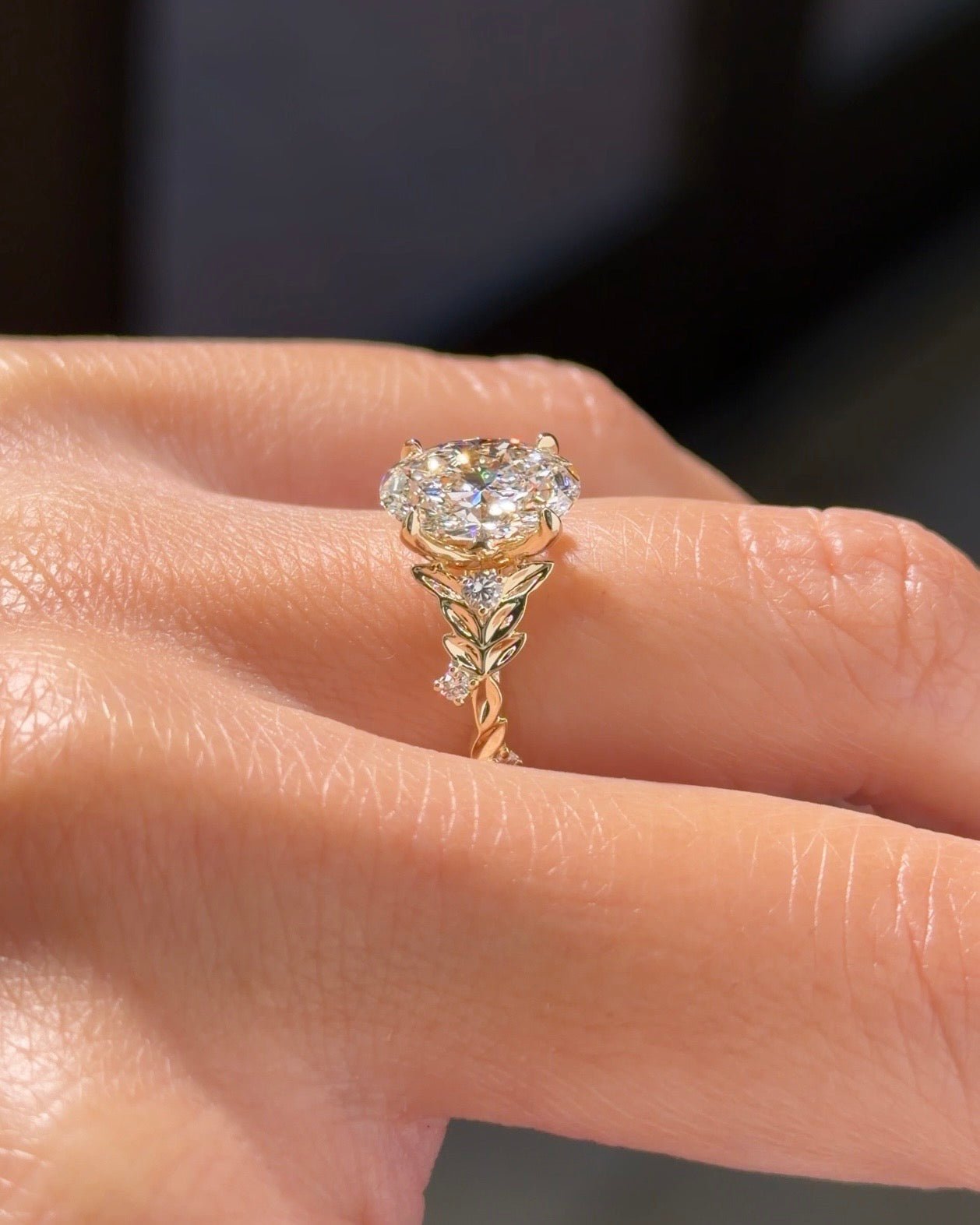 [Style] [Shape] Lab Grown Diamond Engagement Ring