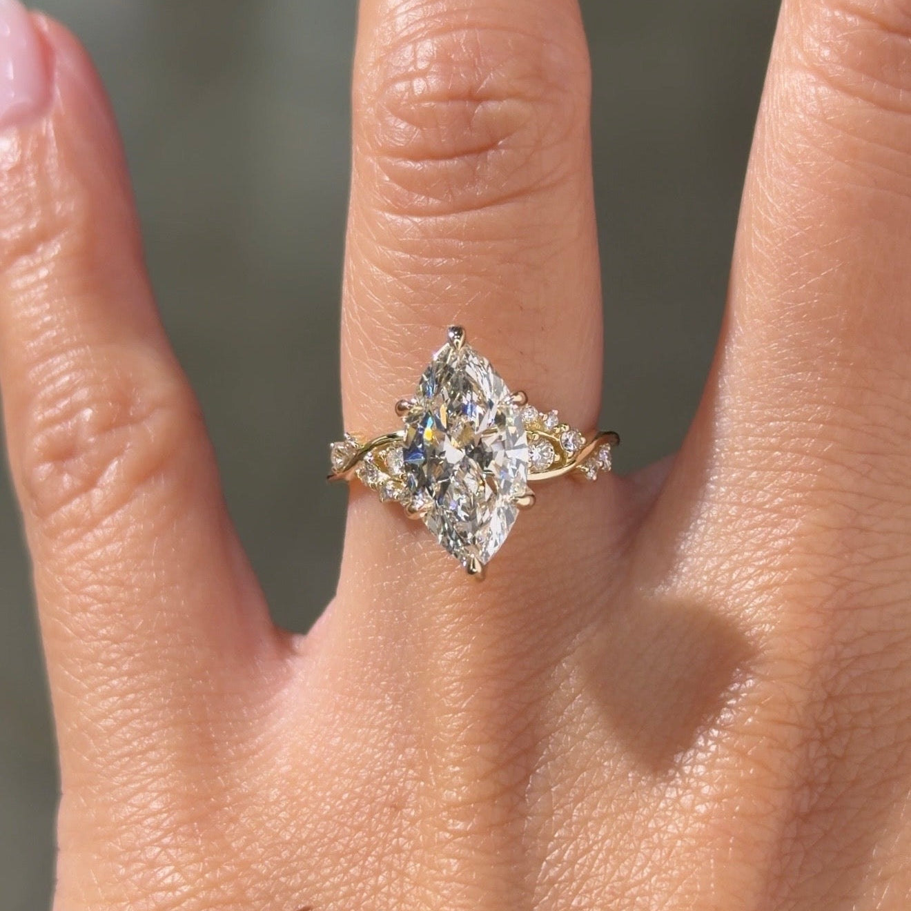 [Style] [Shape] Lab Grown Diamond Engagement Ring