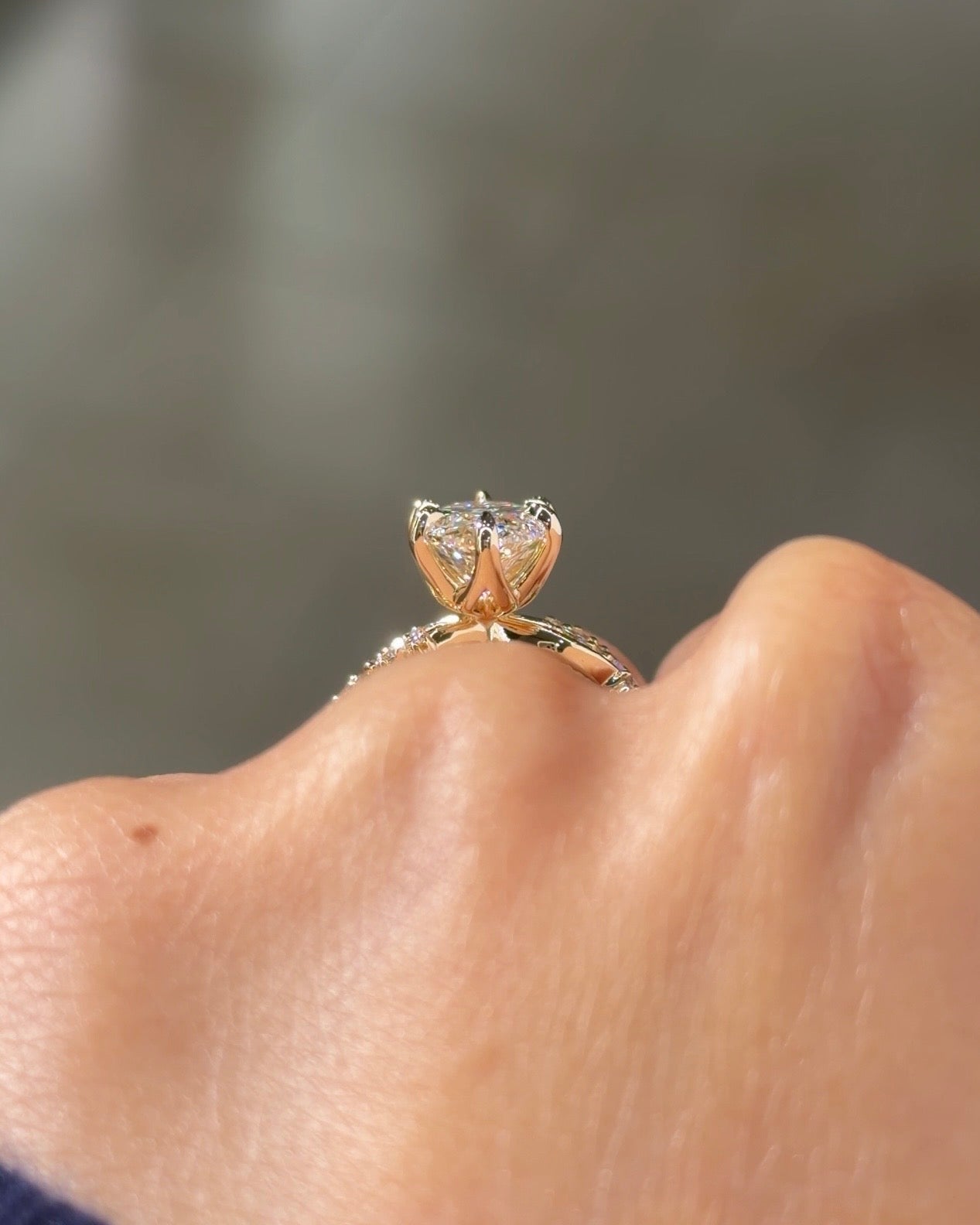 [Style] [Shape] Lab Grown Diamond Engagement Ring