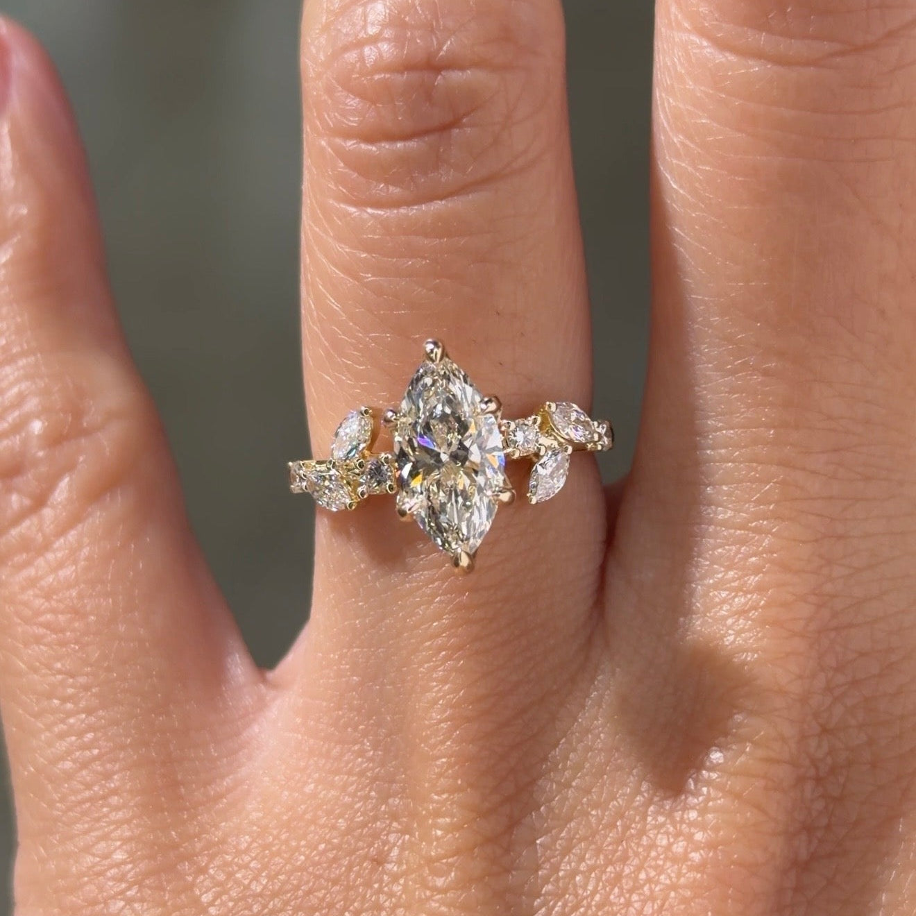 [Style] [Shape] Lab Grown Diamond Engagement Ring