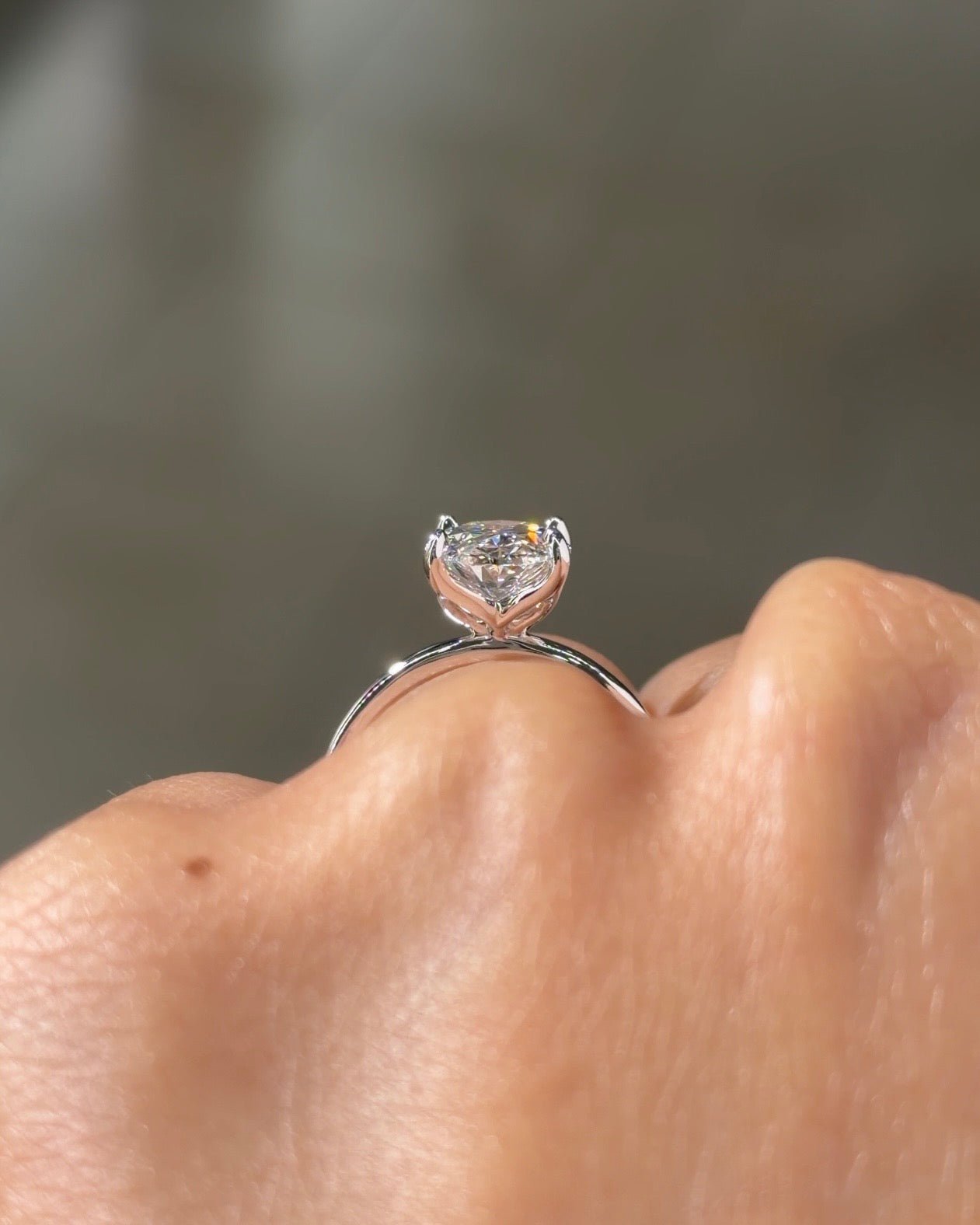 [Style] [Shape] Lab Grown Diamond Engagement Ring