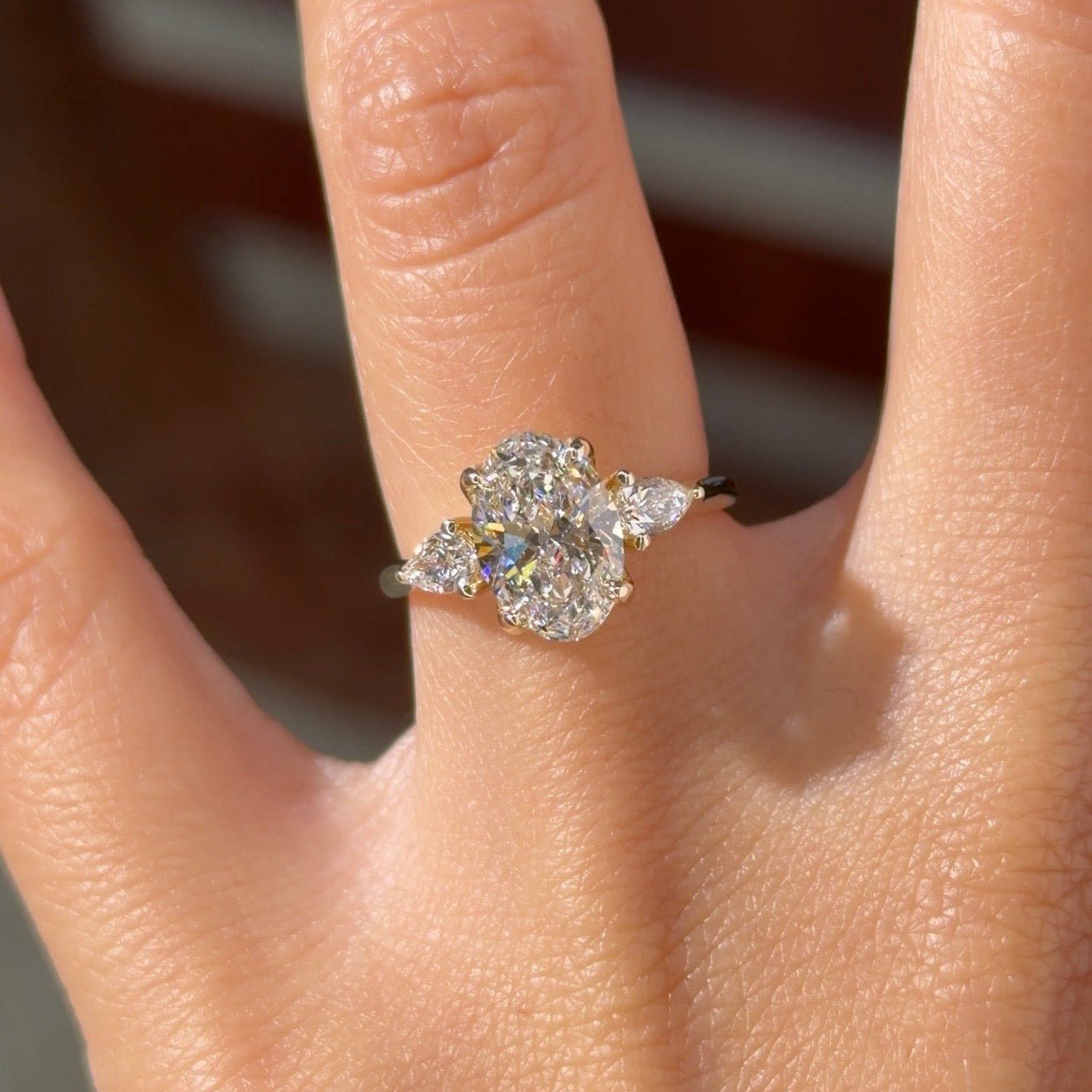 [Style] [Shape] Lab Grown Diamond Engagement Ring