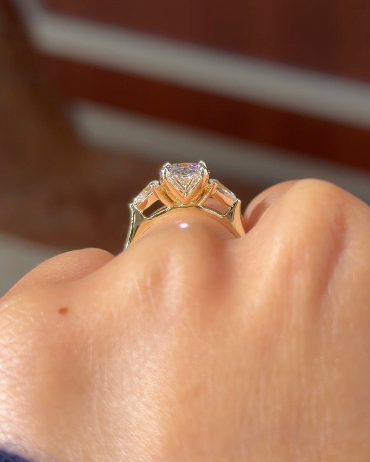 [Style] [Shape] Lab Grown Diamond Engagement Ring