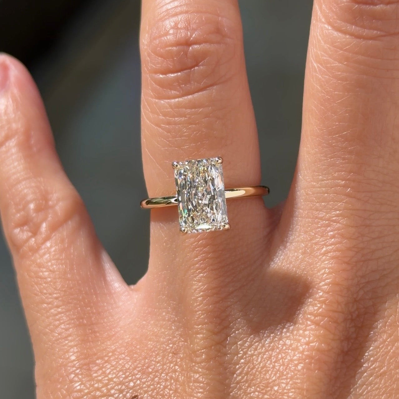 [Style] [Shape] Lab Grown Diamond Engagement Ring