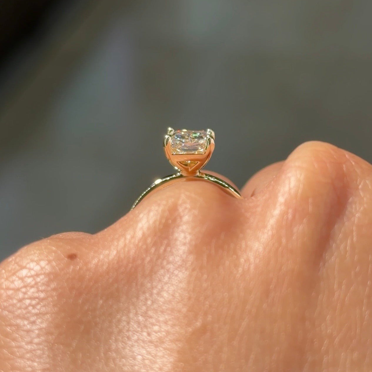 [Style] [Shape] Lab Grown Diamond Engagement Ring