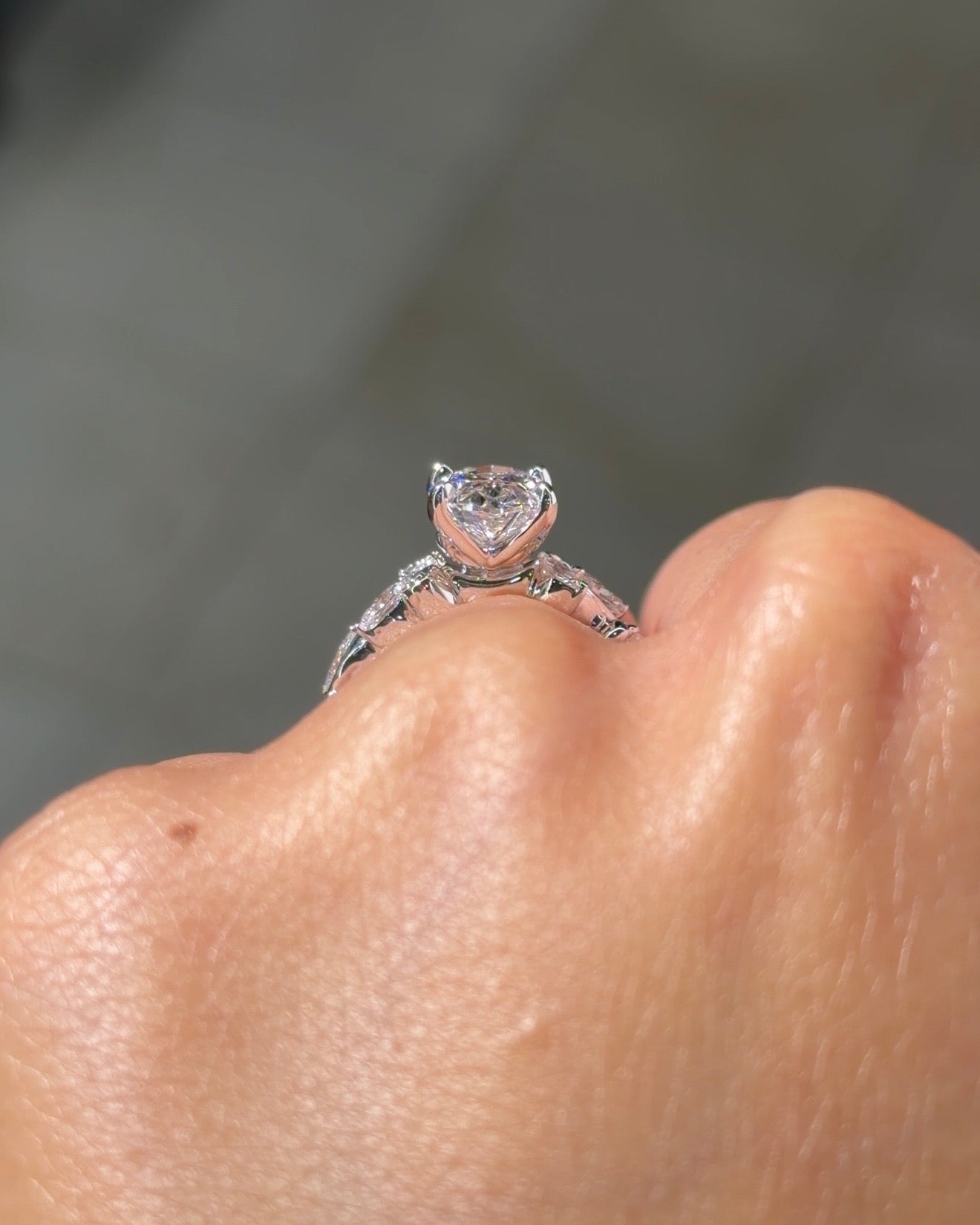 [Style] [Shape] Lab Grown Diamond Engagement Ring
