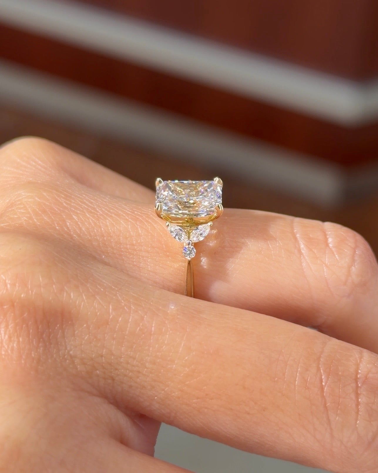 [Style] [Shape] Lab Grown Diamond Engagement Ring