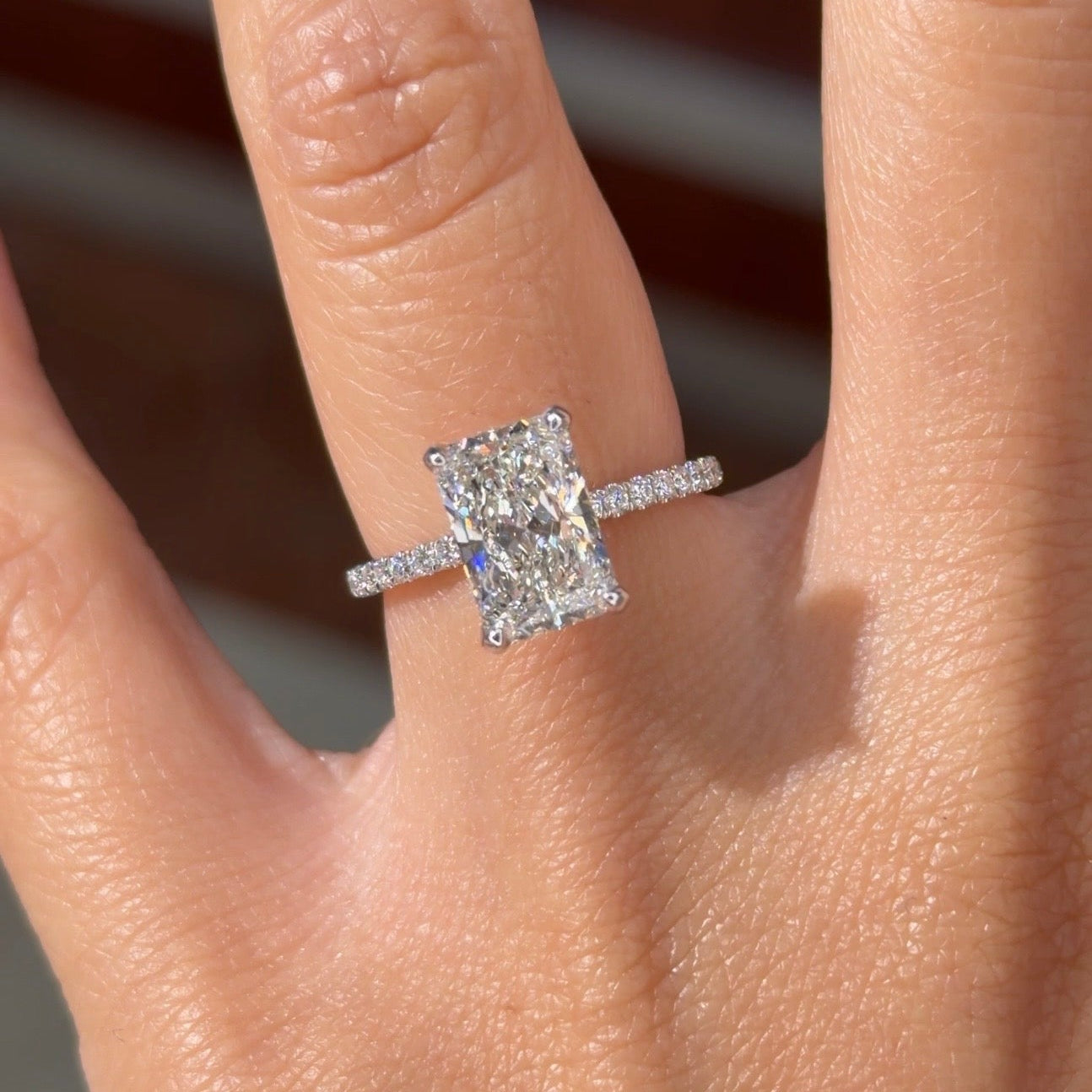 [Style] [Shape] Lab Grown Diamond Engagement Ring