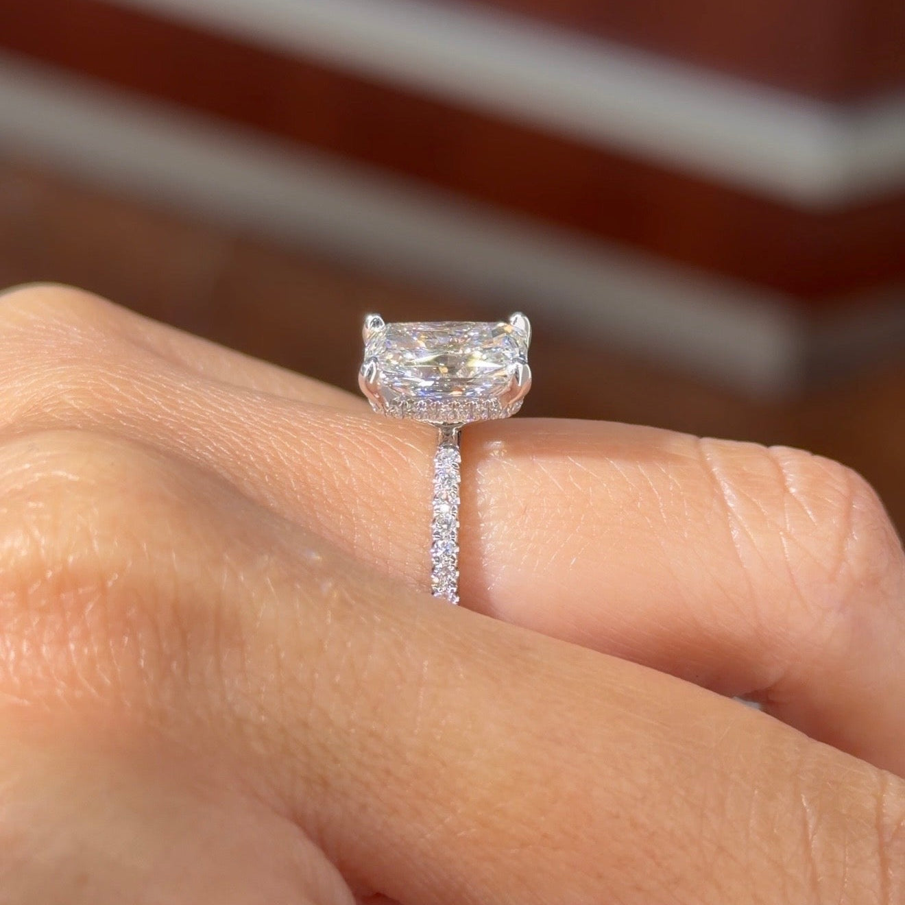 [Style] [Shape] Lab Grown Diamond Engagement Ring