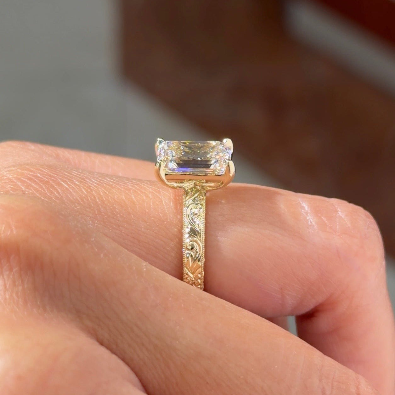 [Style] [Shape] Lab Grown Diamond Engagement Ring