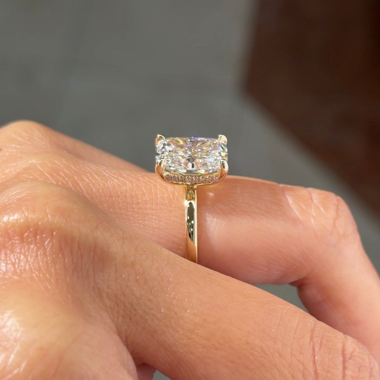 [Style] [Shape] Lab Grown Diamond Engagement Ring