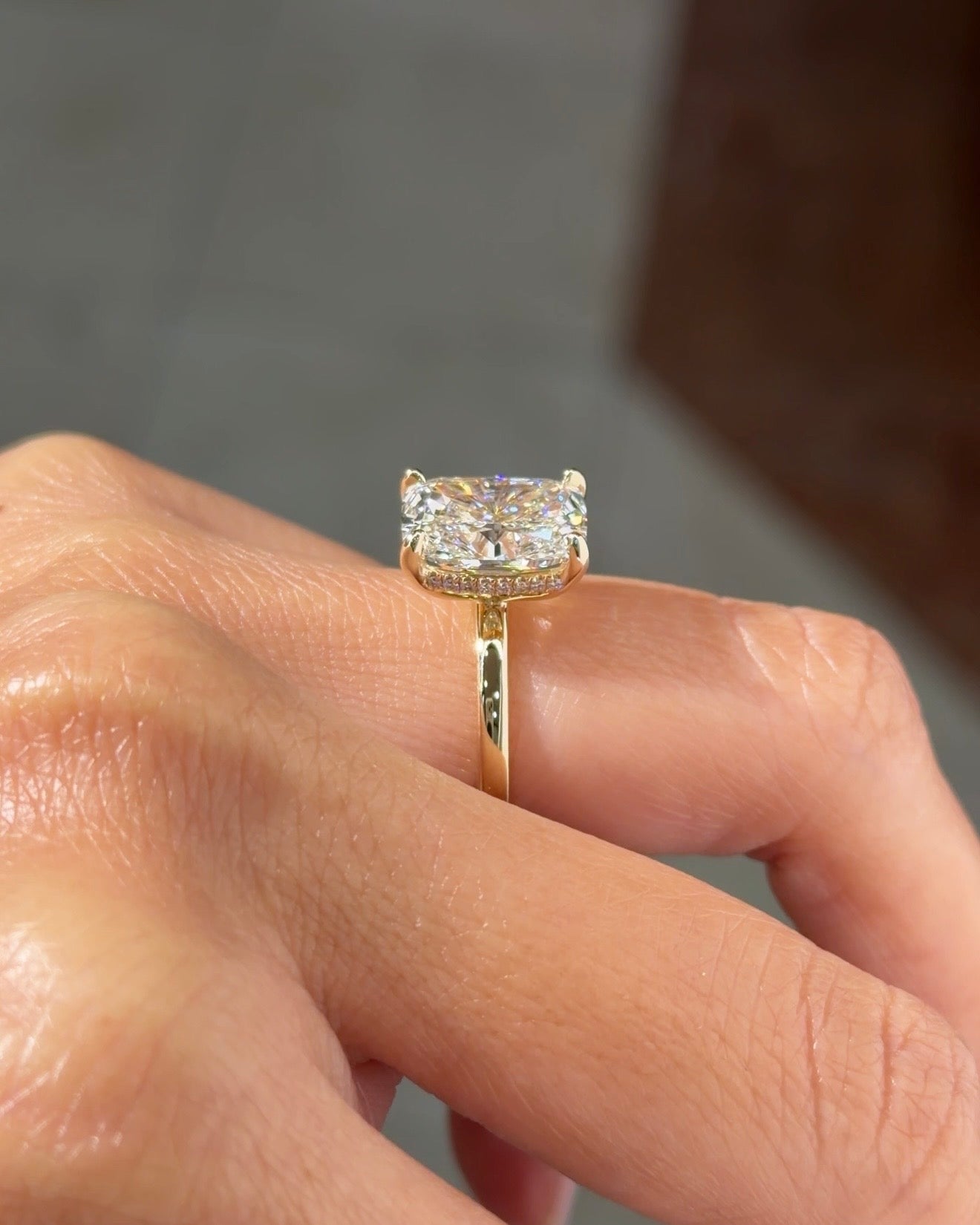 [Style] [Shape] Lab Grown Diamond Engagement Ring