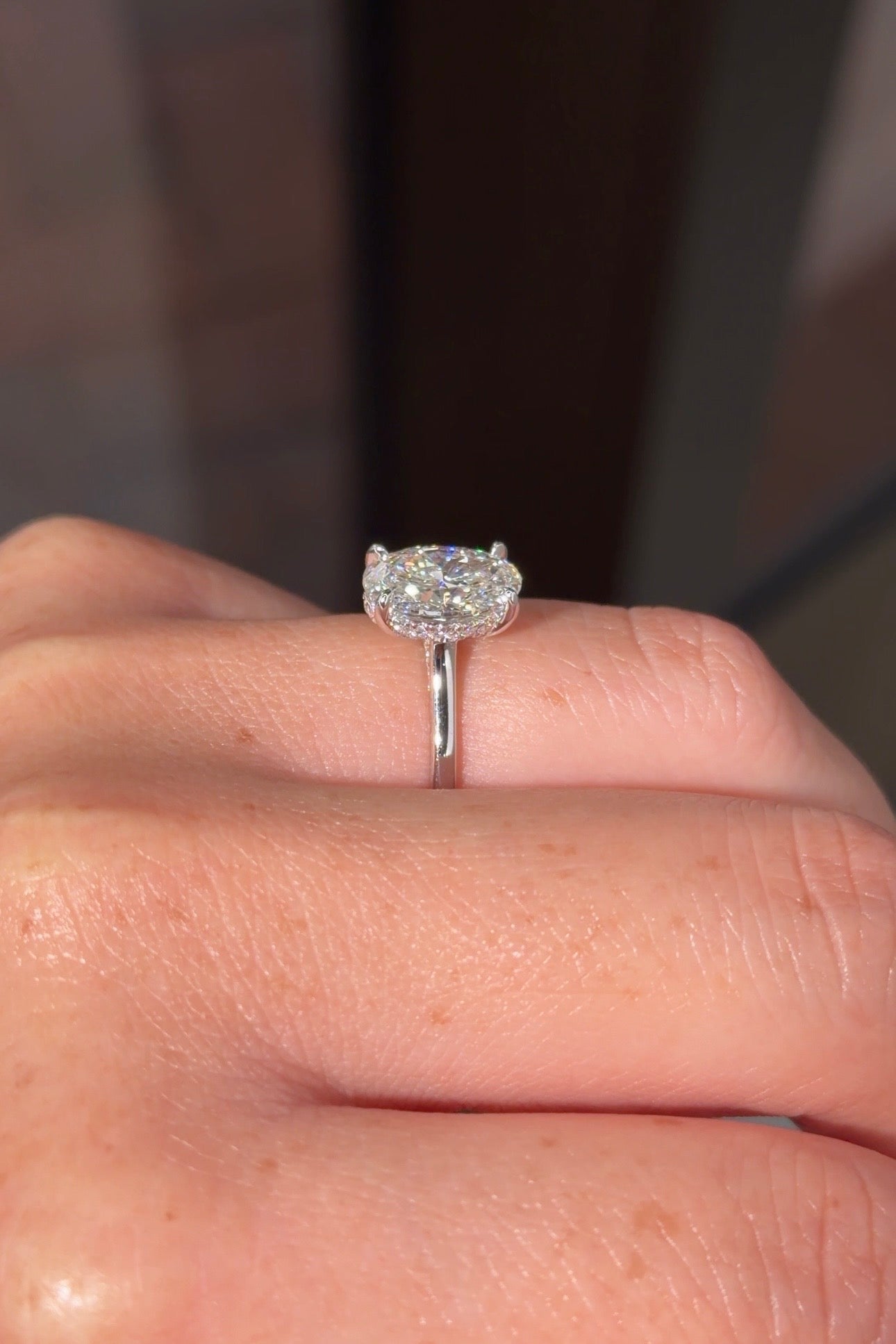 [Style] [Shape] Lab Grown Diamond Engagement Ring