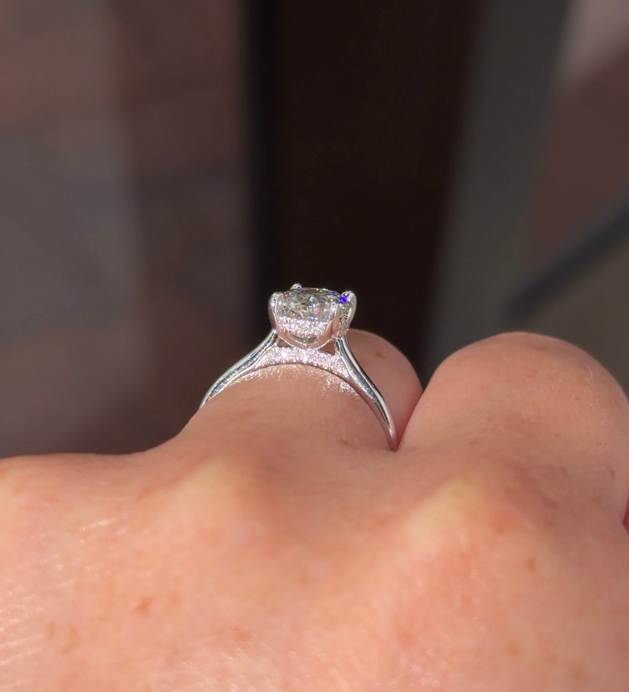 [Style] [Shape] Lab Grown Diamond Engagement Ring