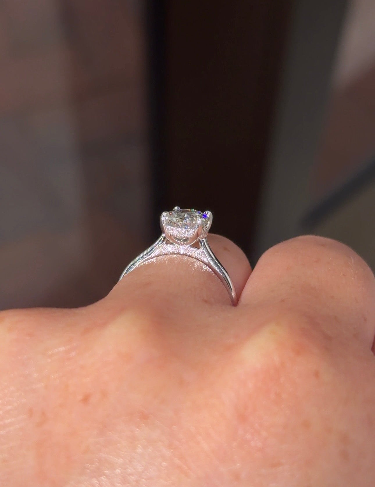 [Style] [Shape] Lab Grown Diamond Engagement Ring