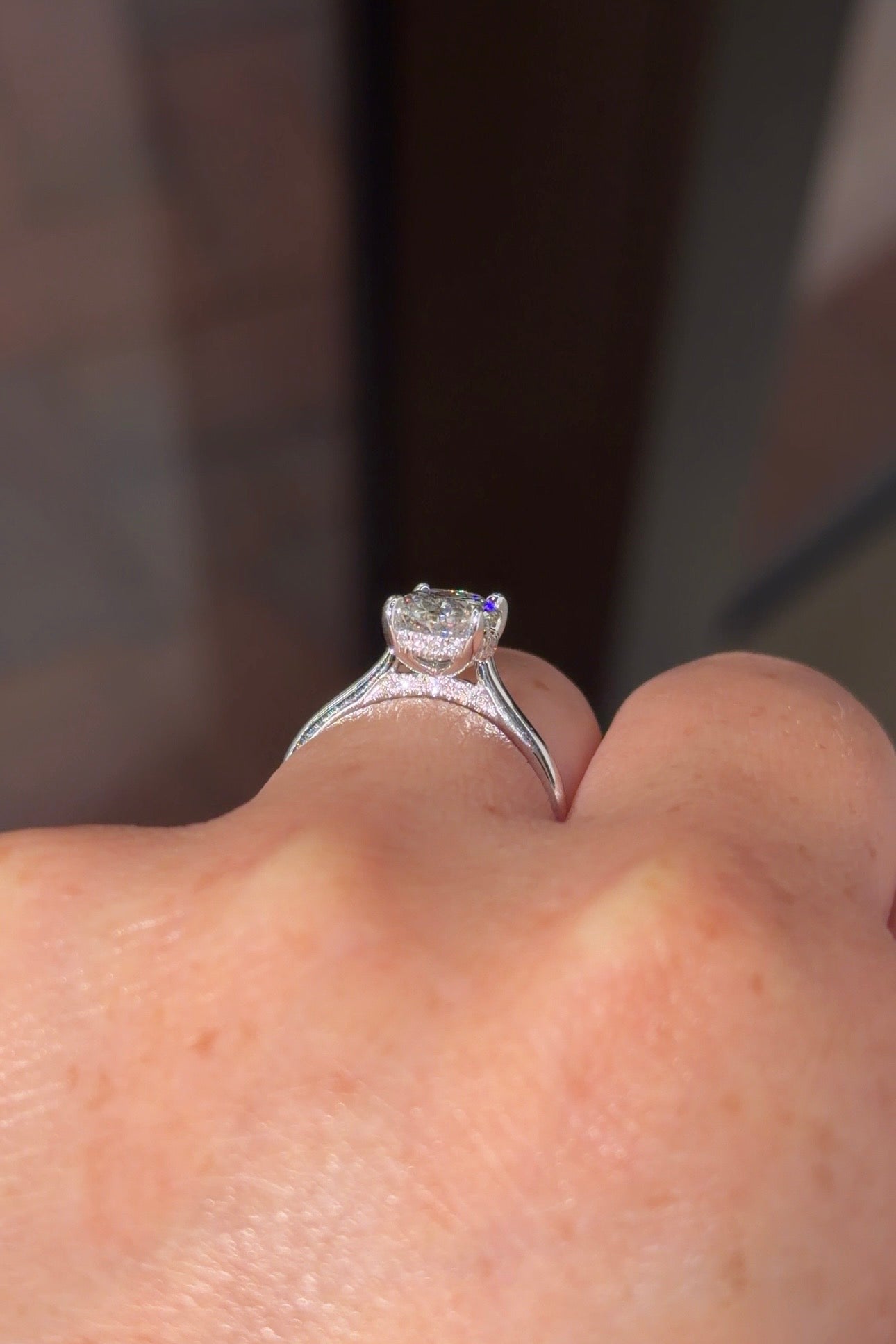 [Style] [Shape] Lab Grown Diamond Engagement Ring
