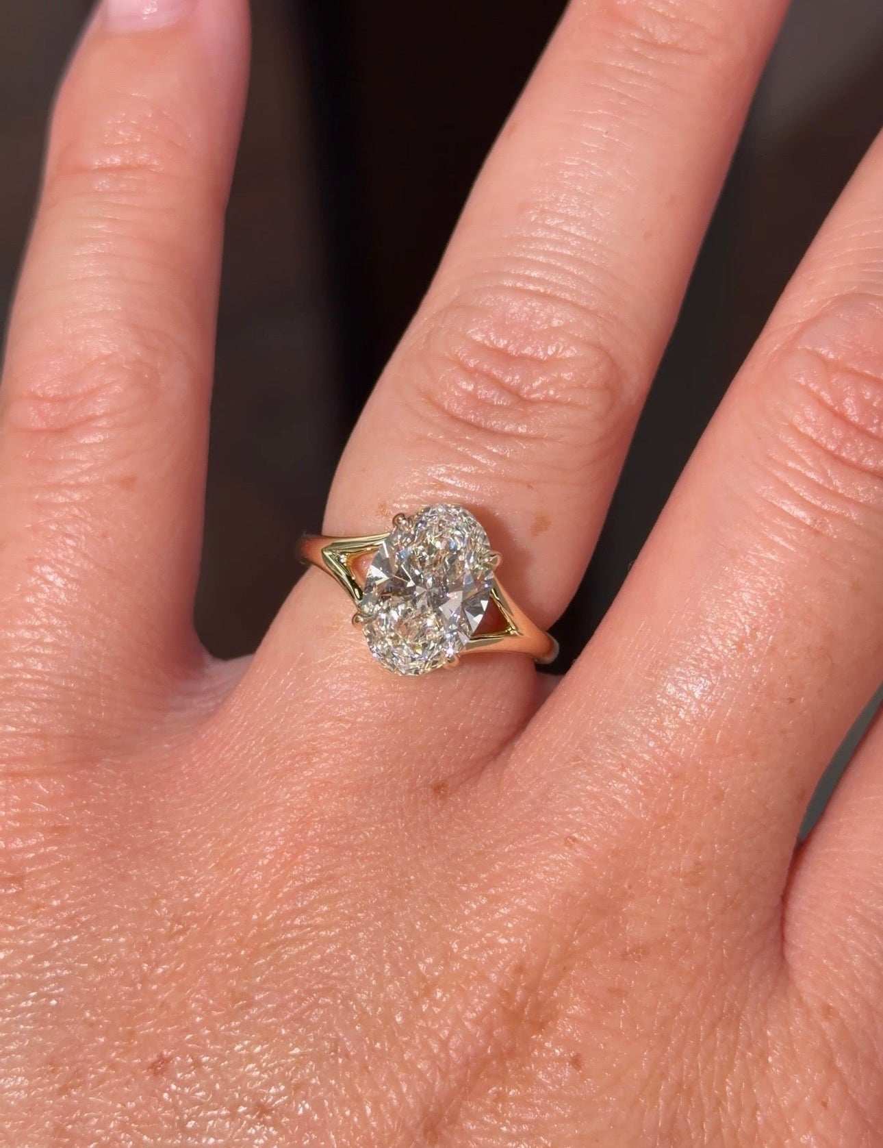 [Style] [Shape] Lab Grown Diamond Engagement Ring