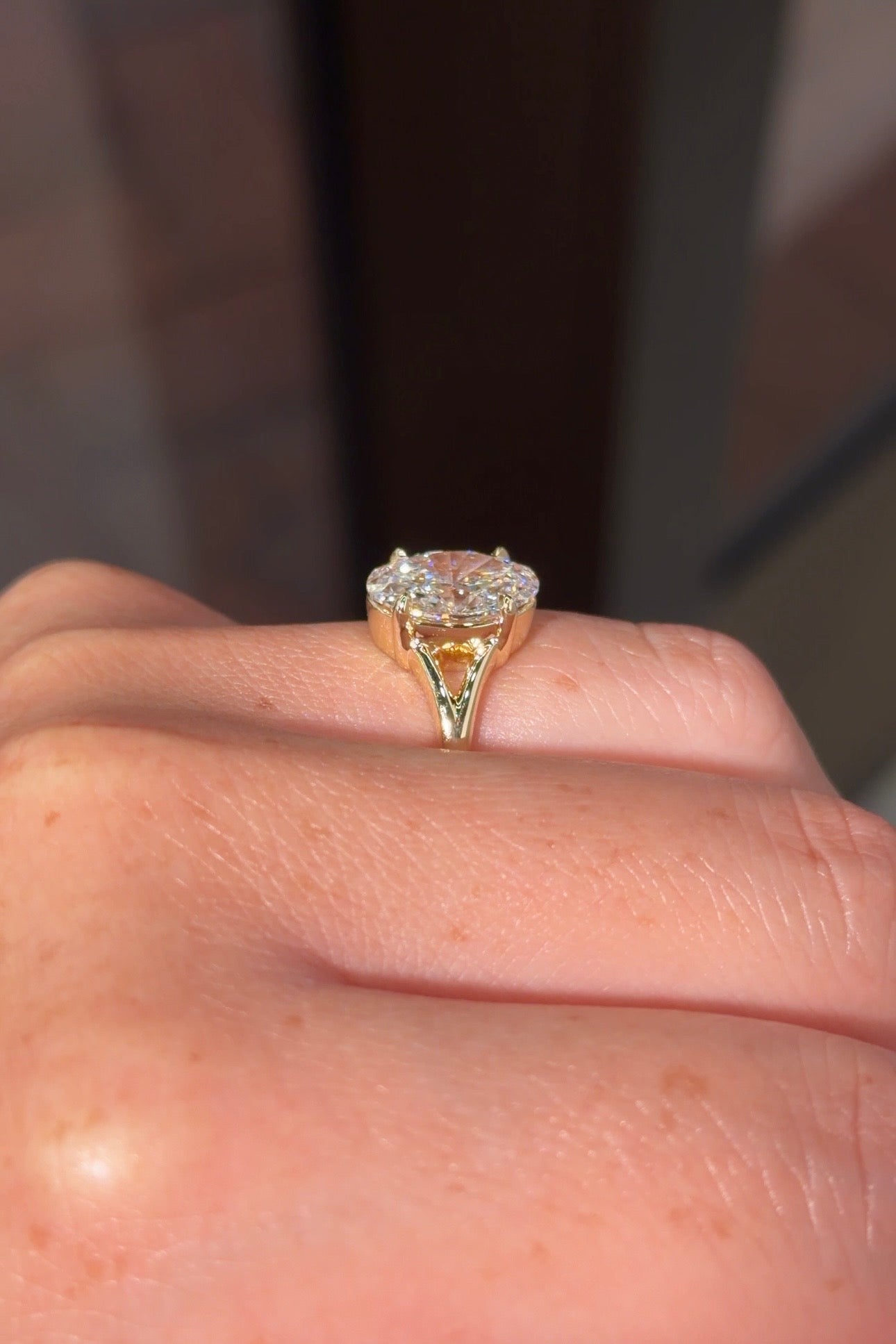 [Style] [Shape] Lab Grown Diamond Engagement Ring