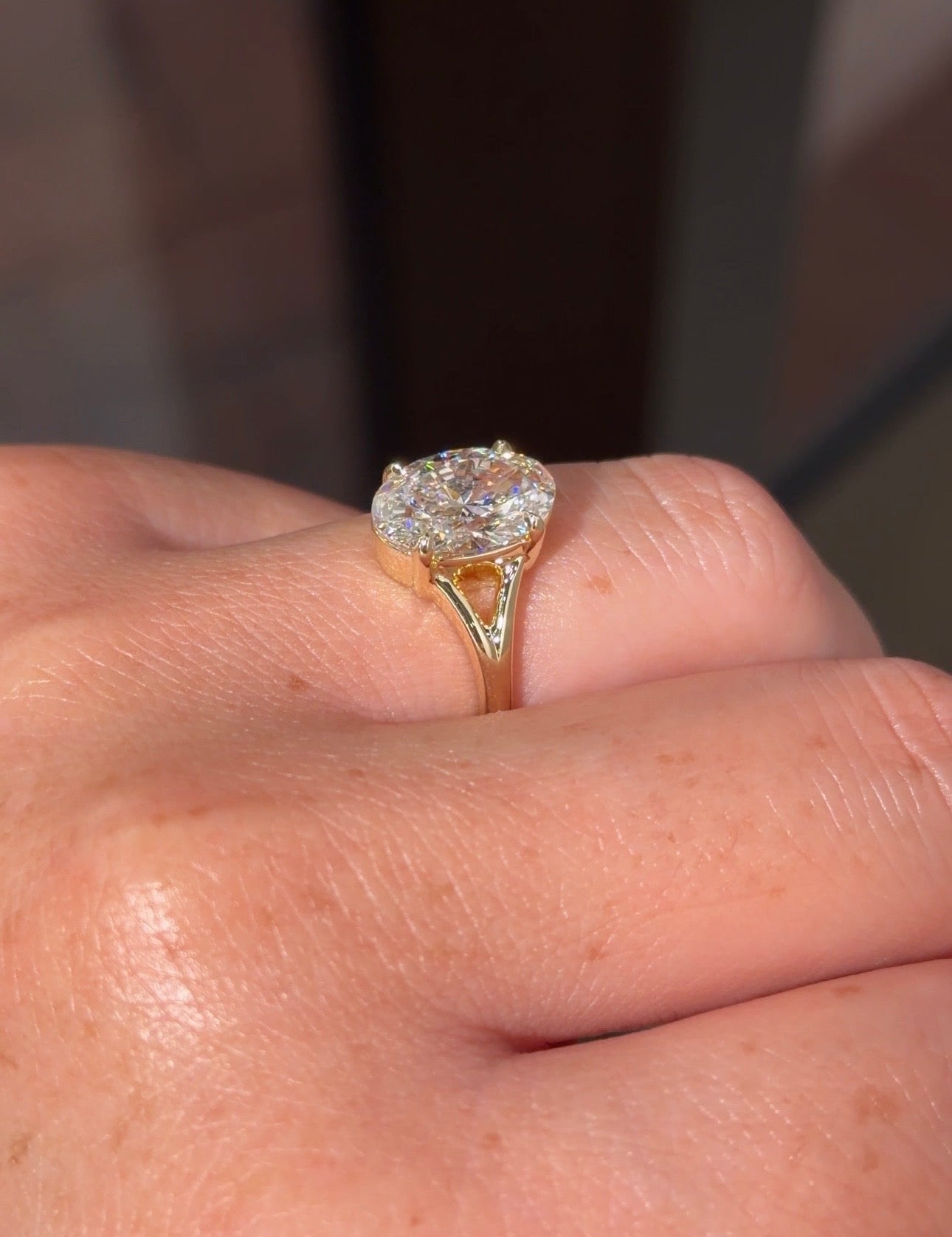 [Style] [Shape] Lab Grown Diamond Engagement Ring