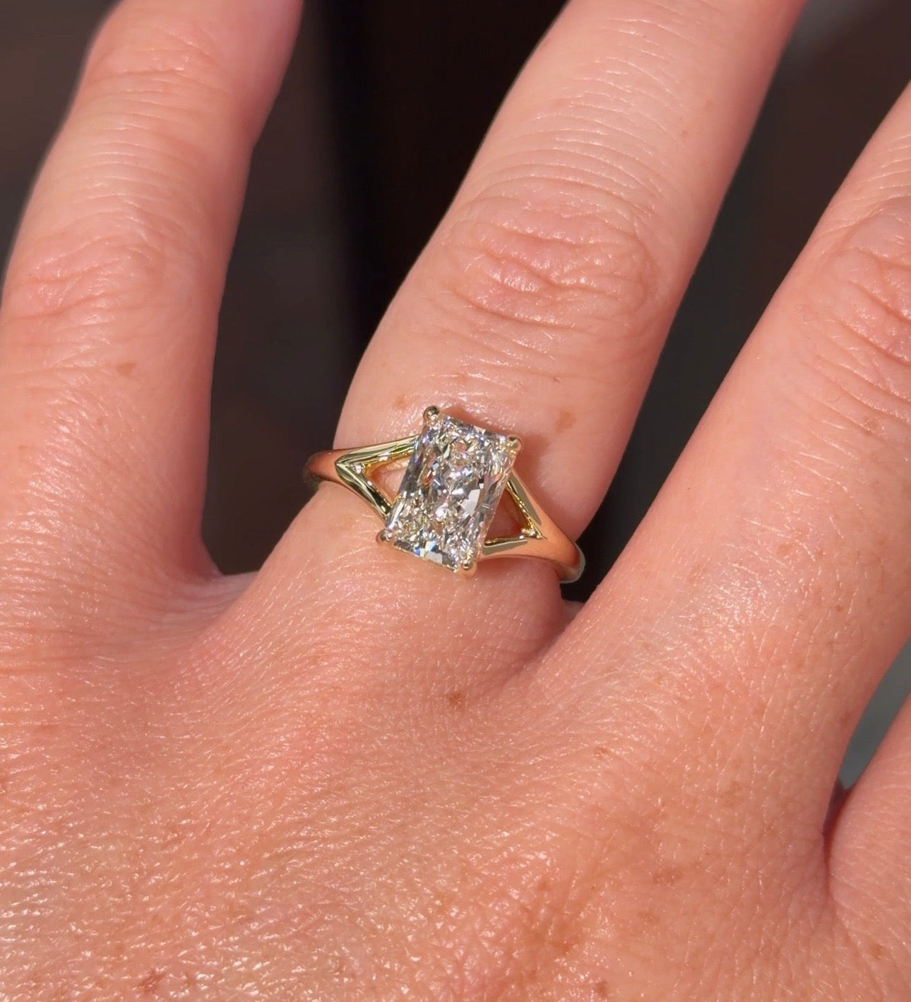[Style] [Shape] Lab Grown Diamond Engagement Ring