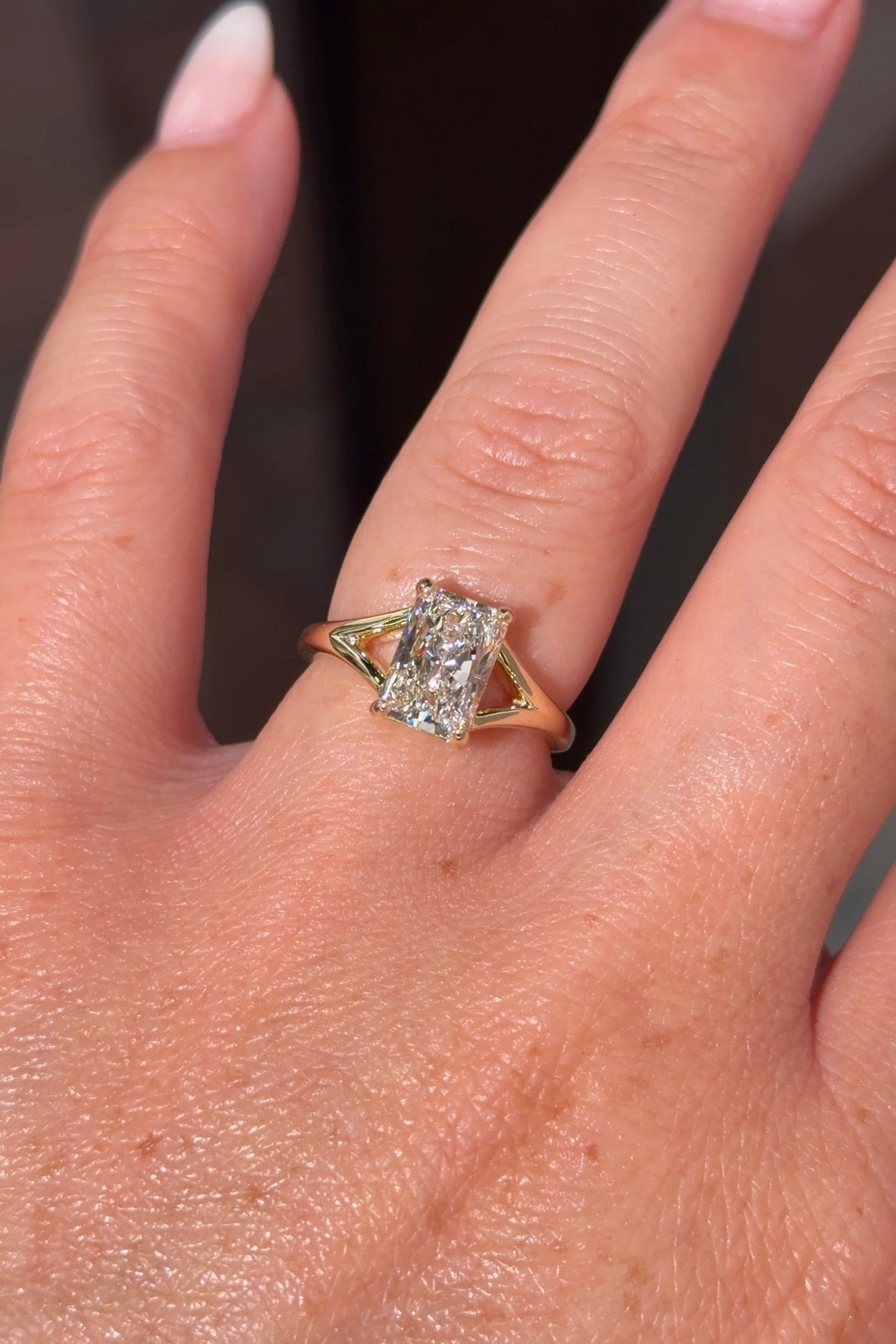 [Style] [Shape] Lab Grown Diamond Engagement Ring