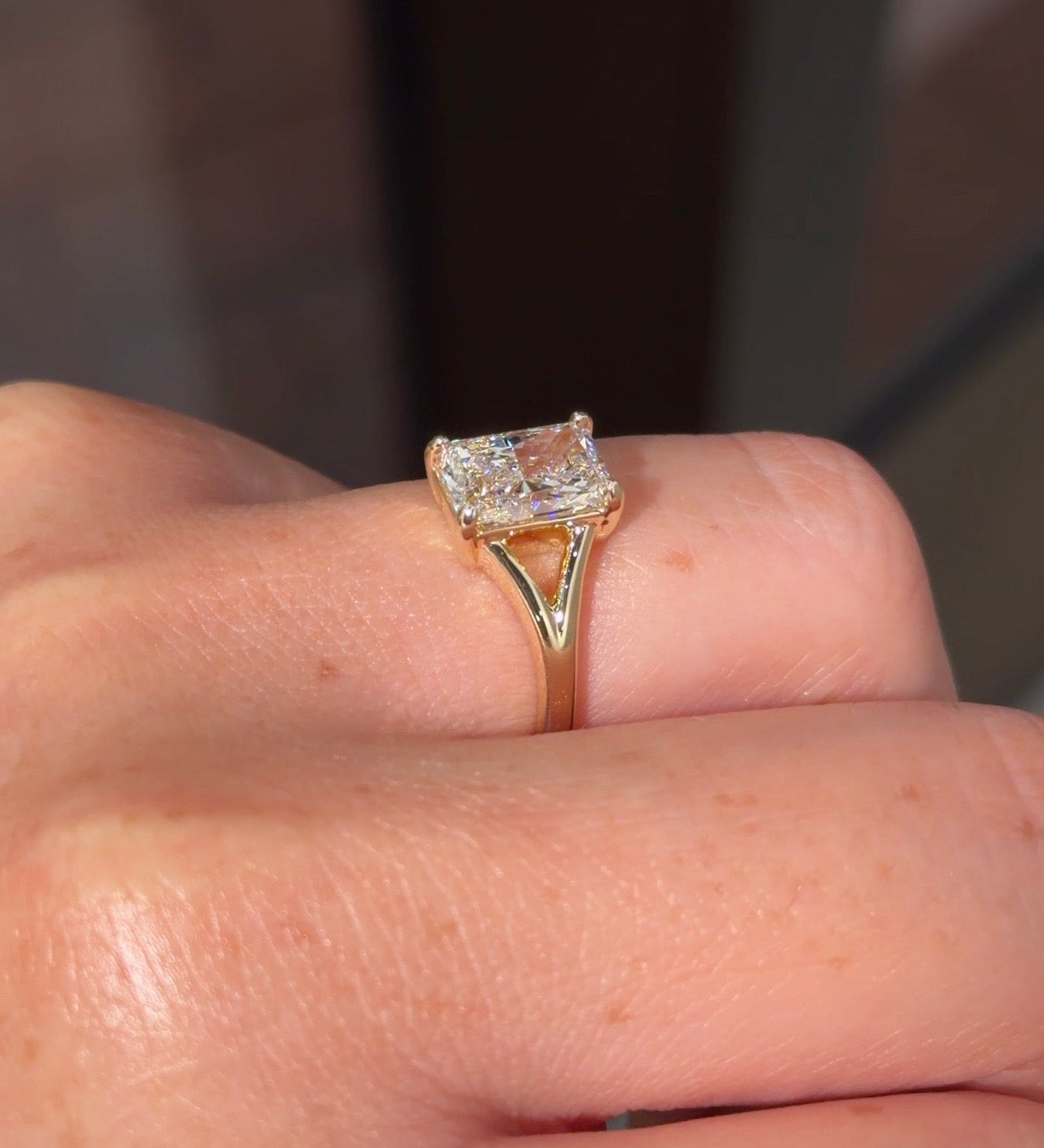 [Style] [Shape] Lab Grown Diamond Engagement Ring