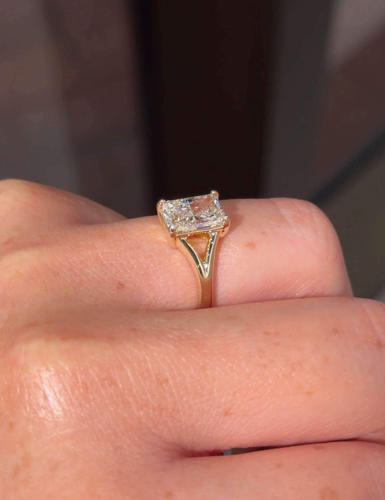 [Style] [Shape] Lab Grown Diamond Engagement Ring