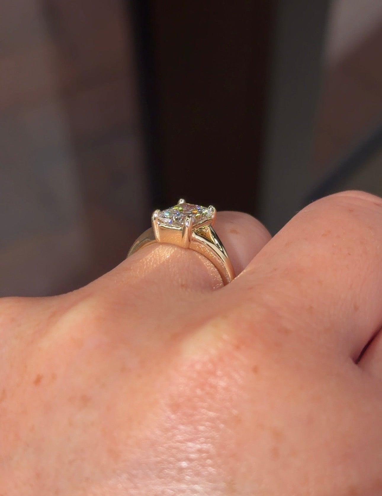 [Style] [Shape] Lab Grown Diamond Engagement Ring