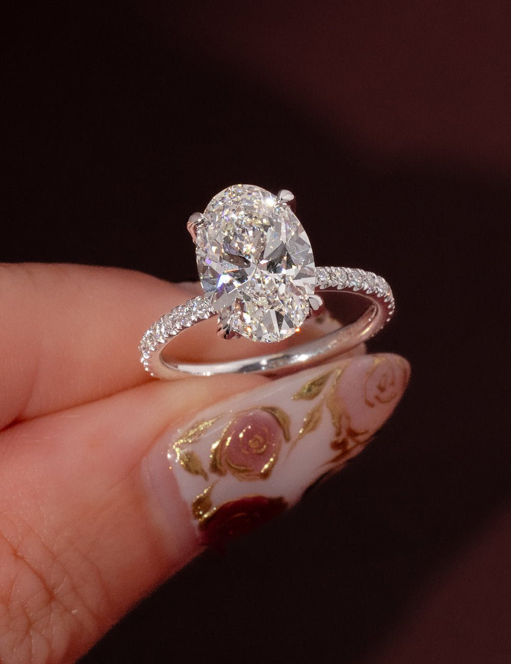 [Style] [Shape] Lab Grown Diamond Engagement Ring