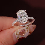 [Style] [Shape] Lab Grown Diamond Engagement Ring