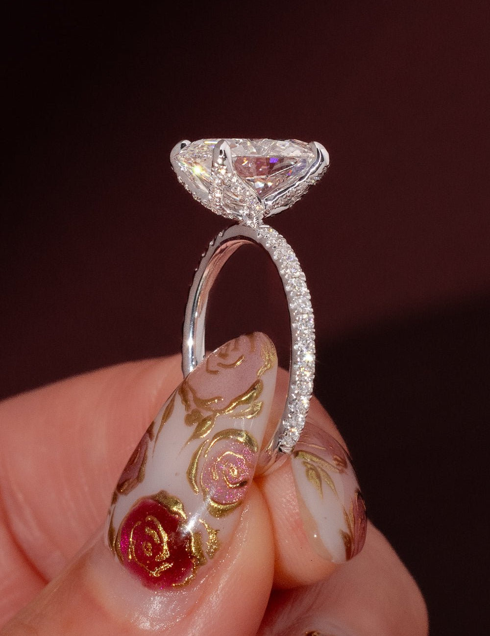 [Style] [Shape] Lab Grown Diamond Engagement Ring