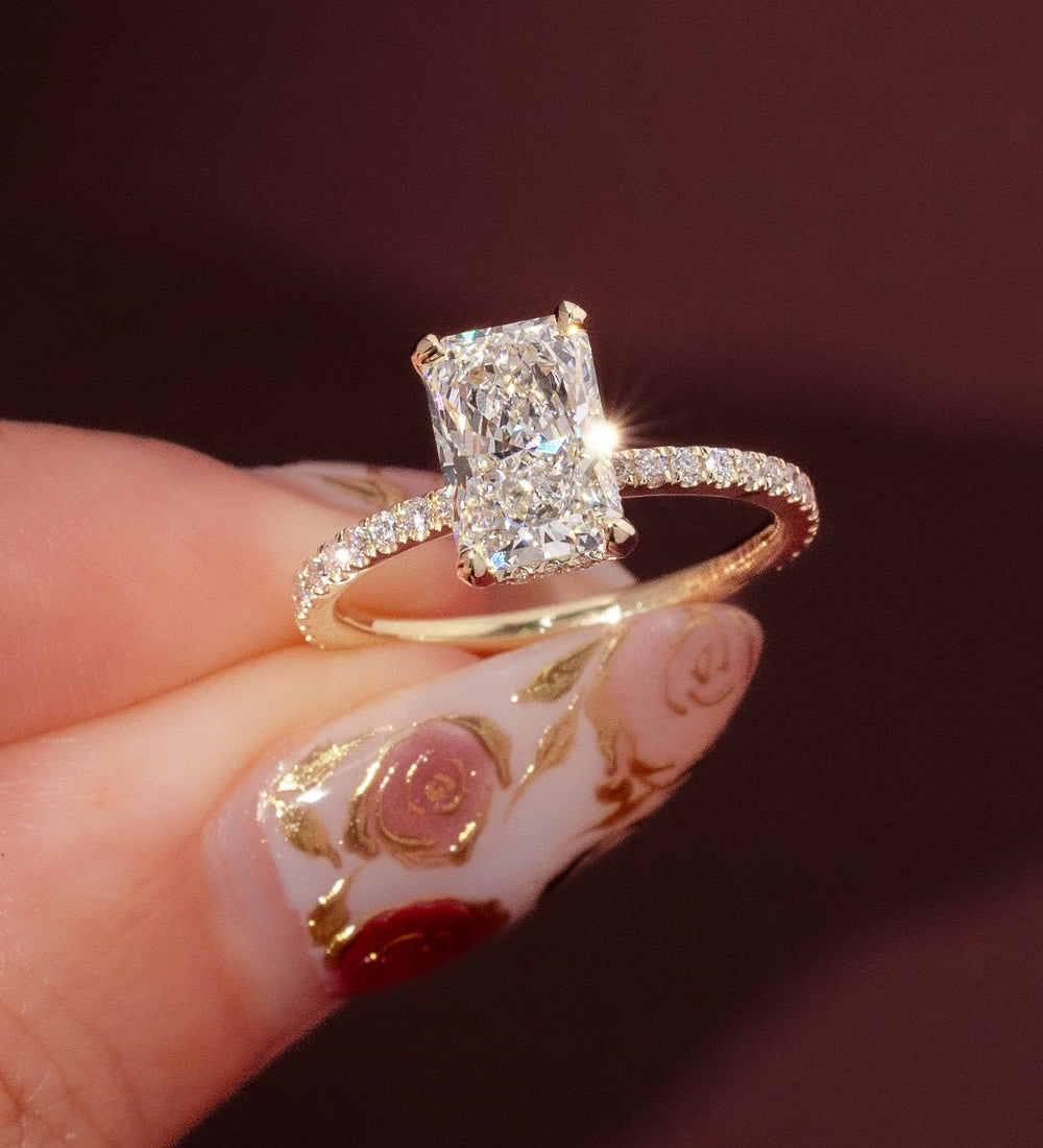 [Style] [Shape] Lab Grown Diamond Engagement Ring