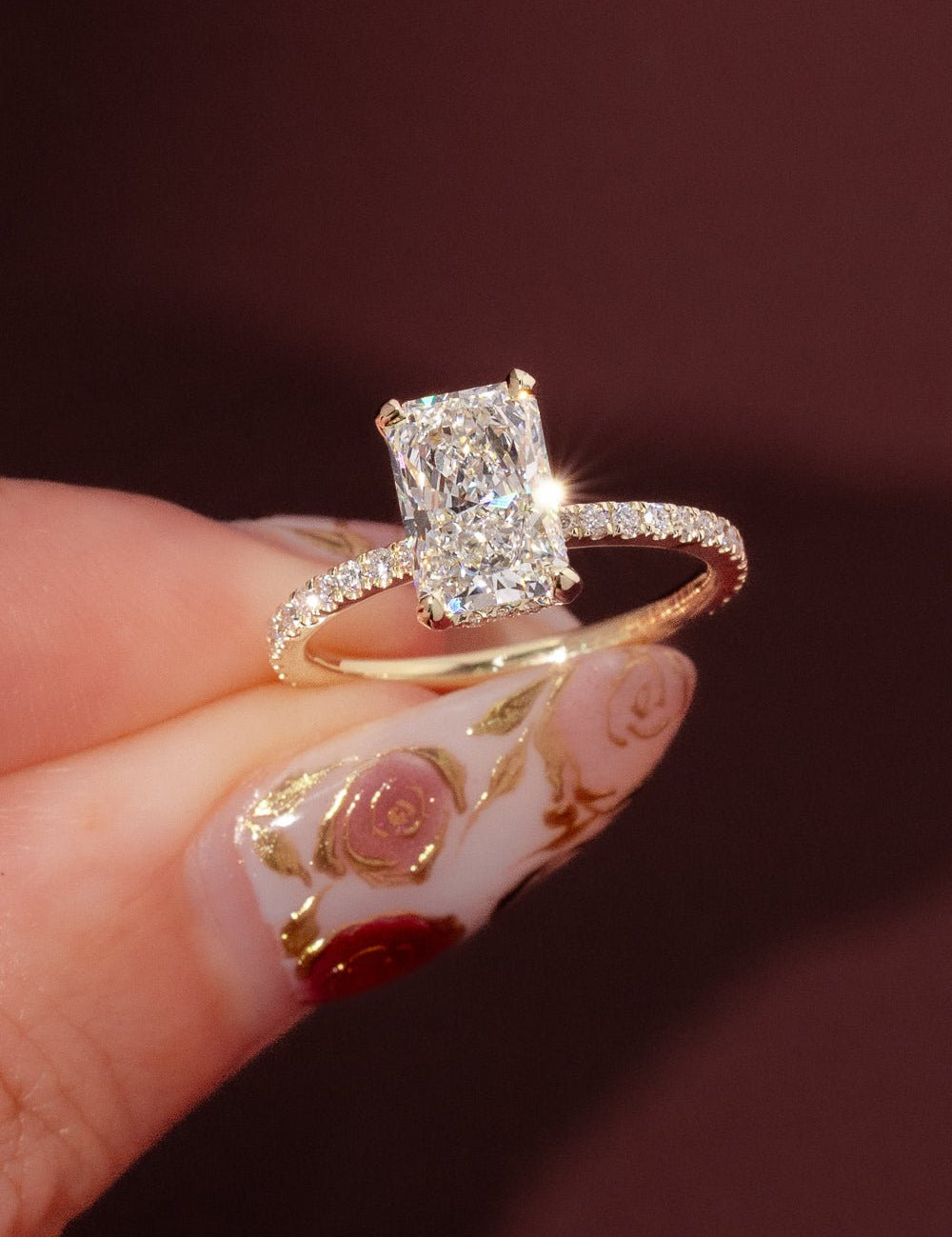 [Style] [Shape] Lab Grown Diamond Engagement Ring