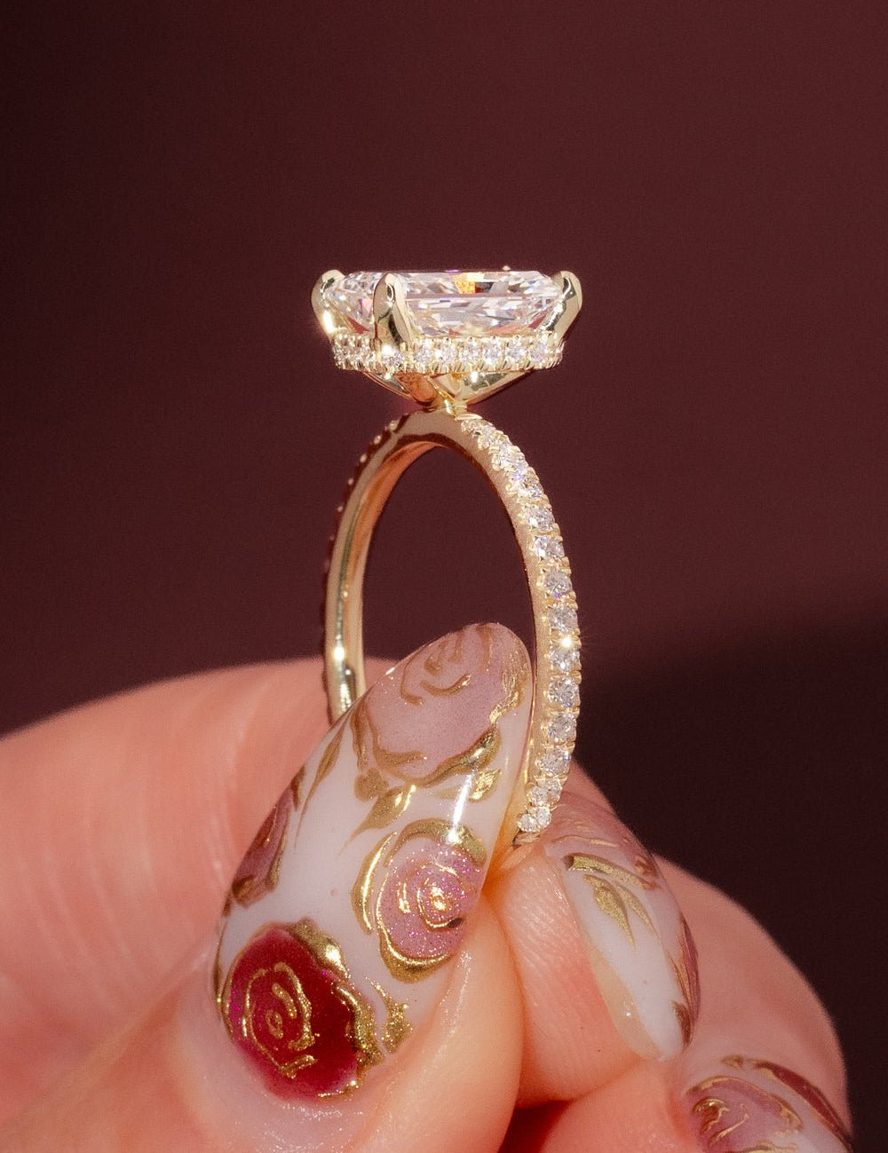 [Style] [Shape] Lab Grown Diamond Engagement Ring
