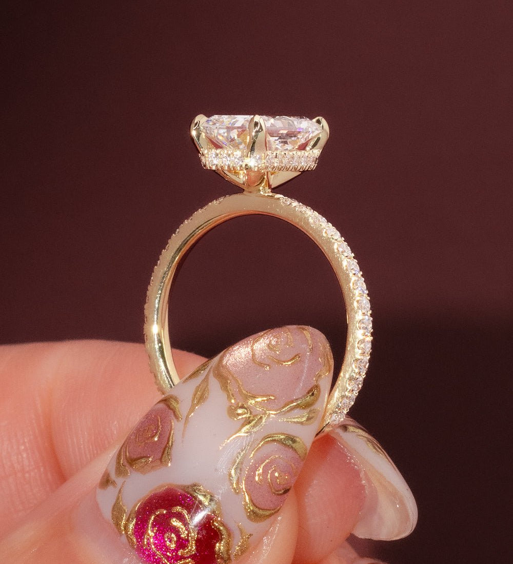 [Style] [Shape] Lab Grown Diamond Engagement Ring