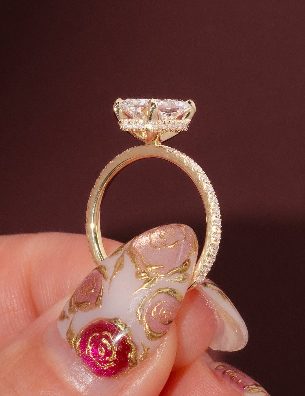 [Style] [Shape] Lab Grown Diamond Engagement Ring