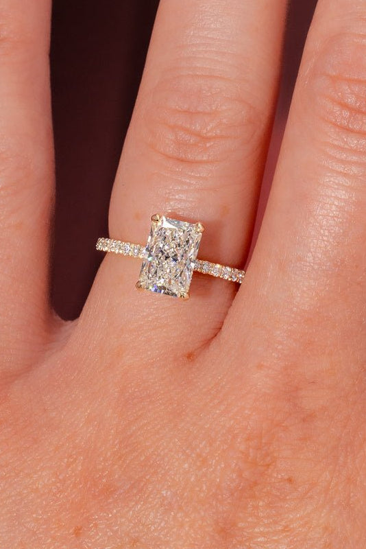 [Style] [Shape] Lab Grown Diamond Engagement Ring