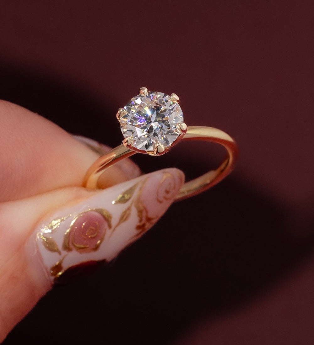 [Style] [Shape] Lab Grown Diamond Engagement Ring