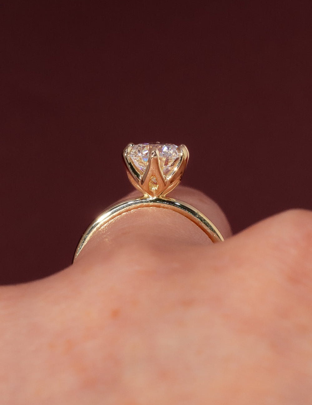 [Style] [Shape] Lab Grown Diamond Engagement Ring