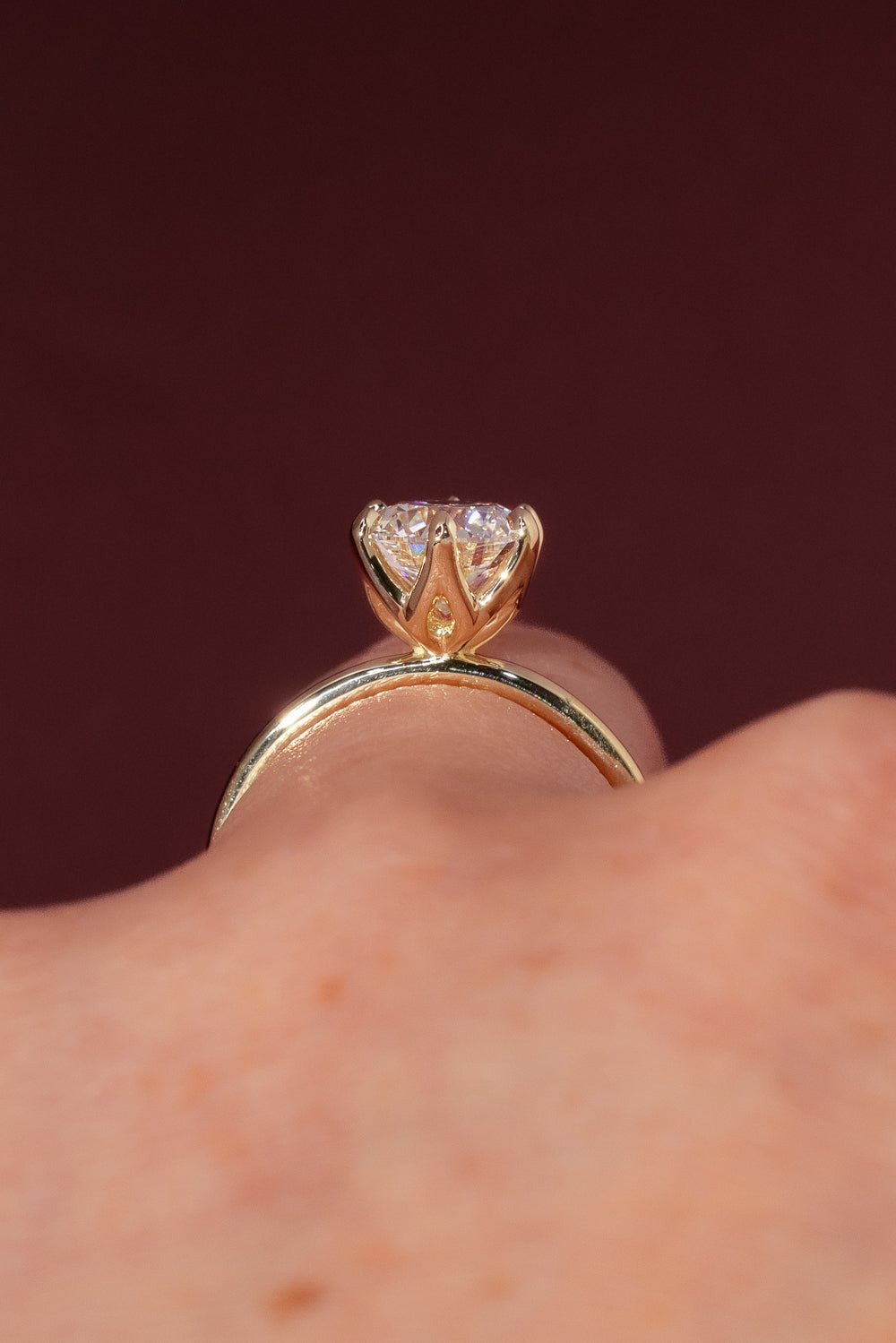 [Style] [Shape] Lab Grown Diamond Engagement Ring
