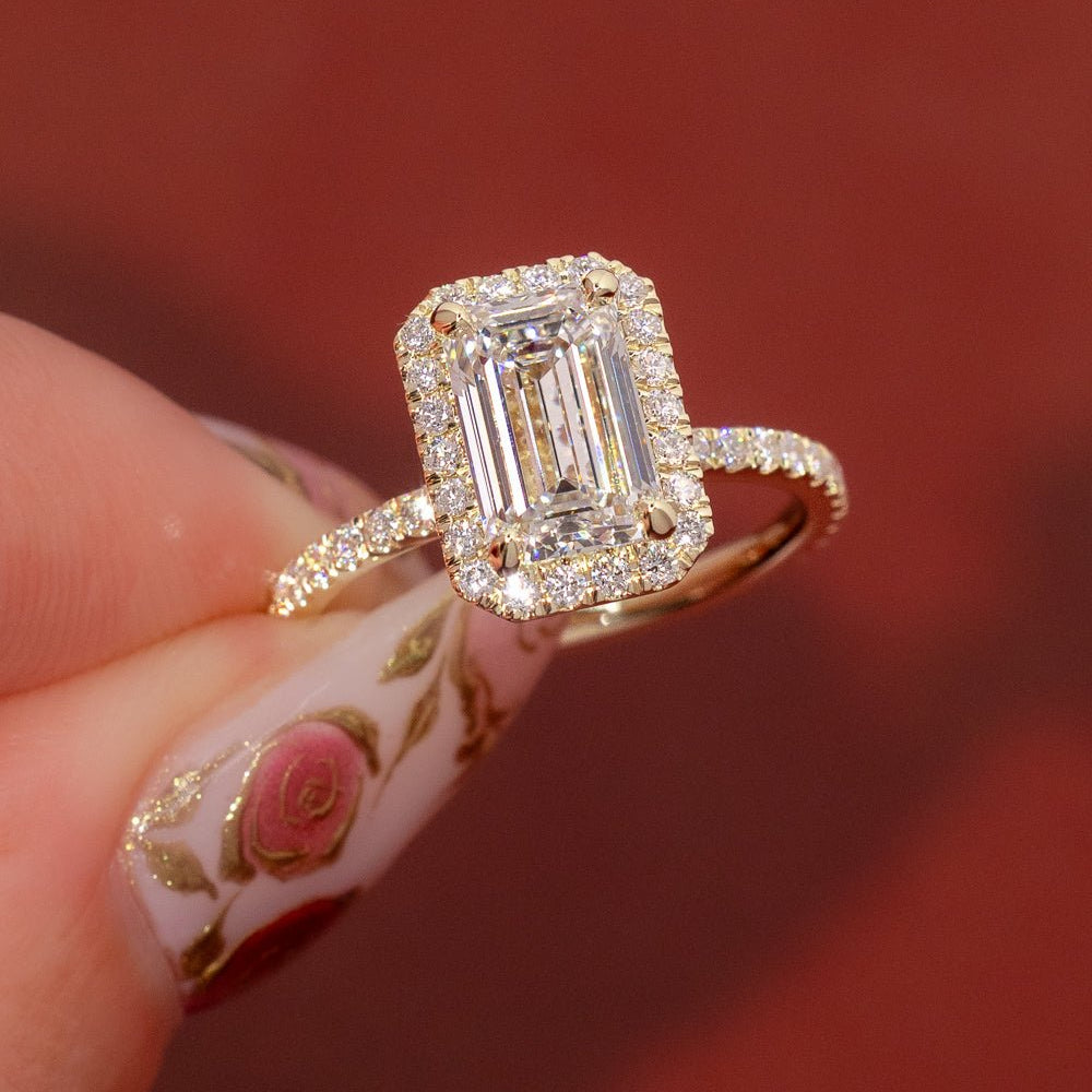 [Style] [Shape] Lab Grown Diamond Engagement Ring