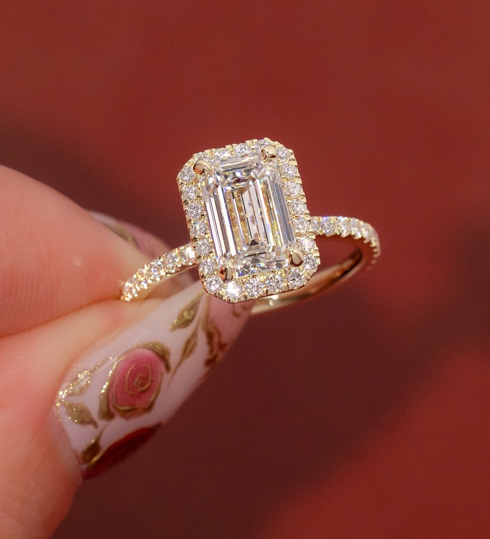 [Style] [Shape] Lab Grown Diamond Engagement Ring
