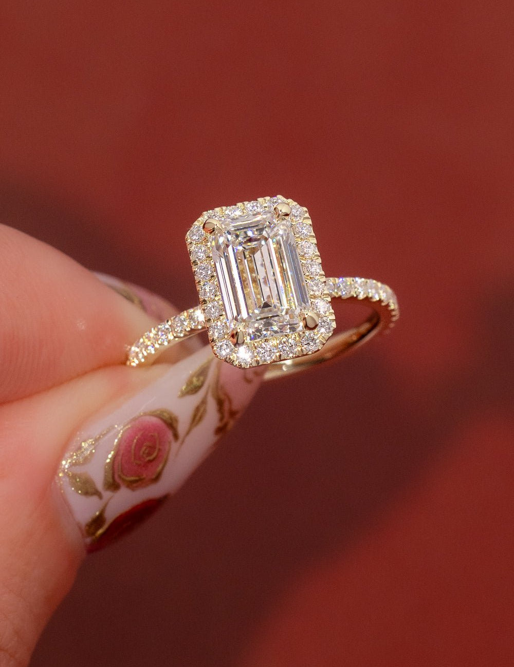 [Style] [Shape] Lab Grown Diamond Engagement Ring