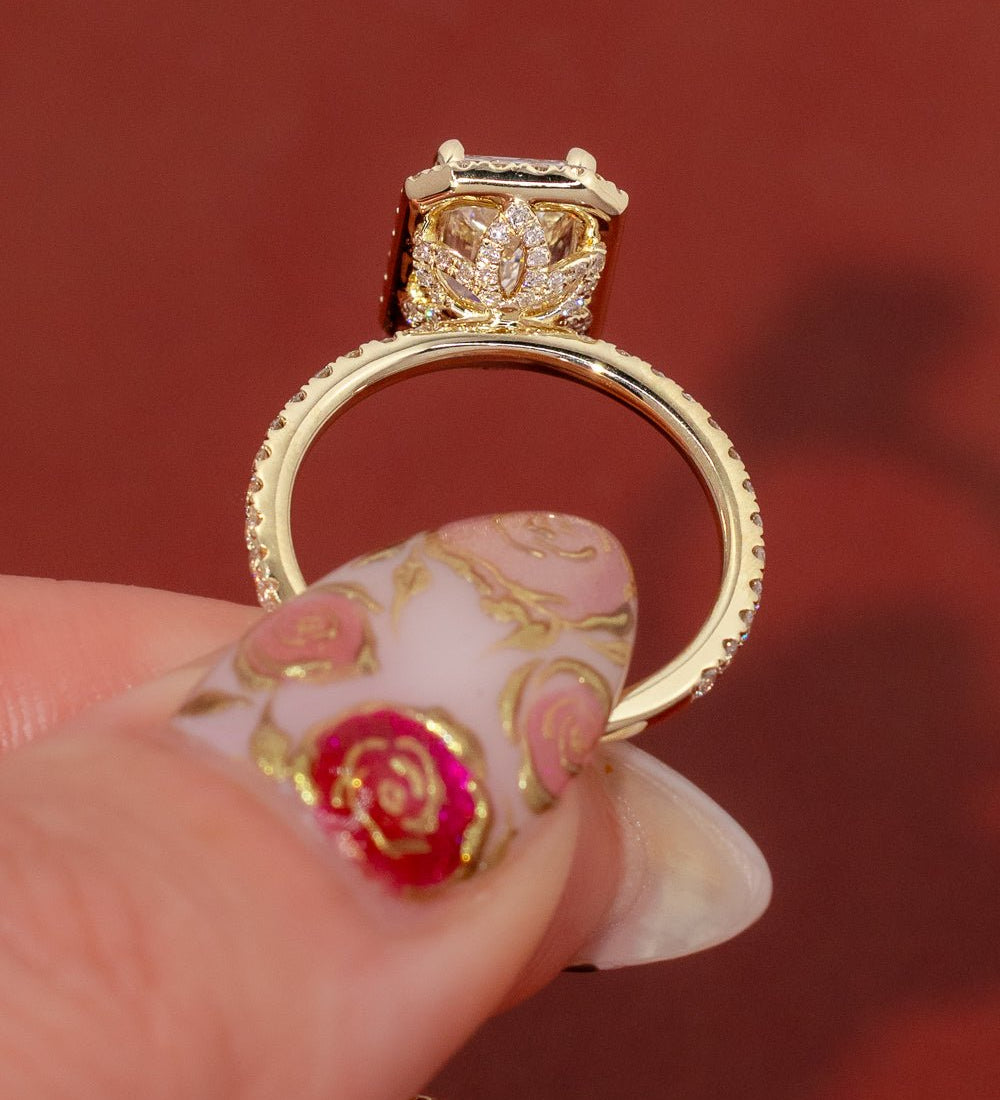 [Style] [Shape] Lab Grown Diamond Engagement Ring