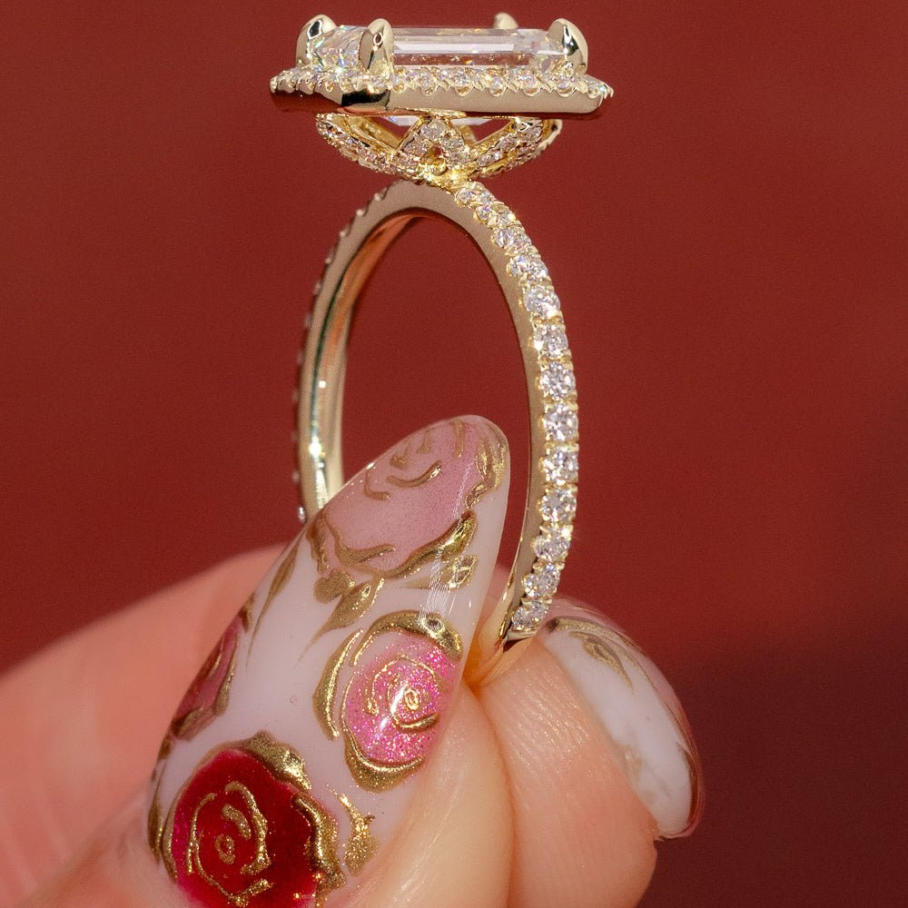 [Style] [Shape] Lab Grown Diamond Engagement Ring