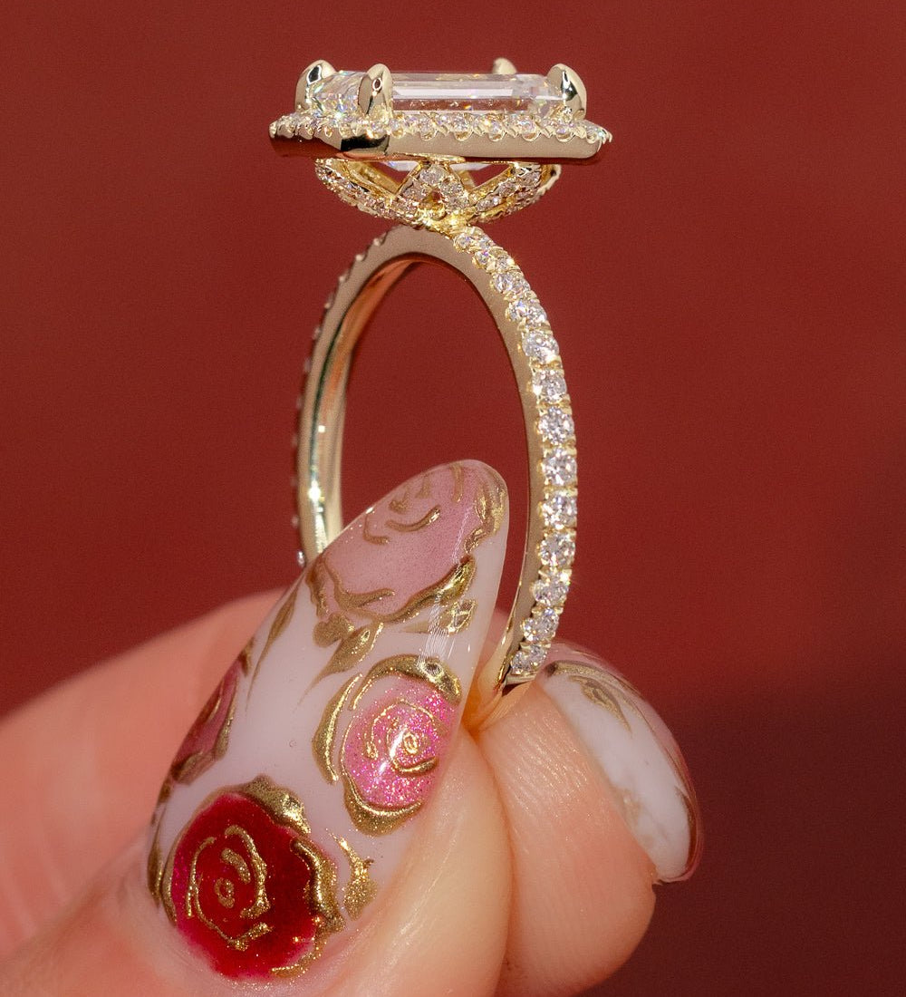 [Style] [Shape] Lab Grown Diamond Engagement Ring