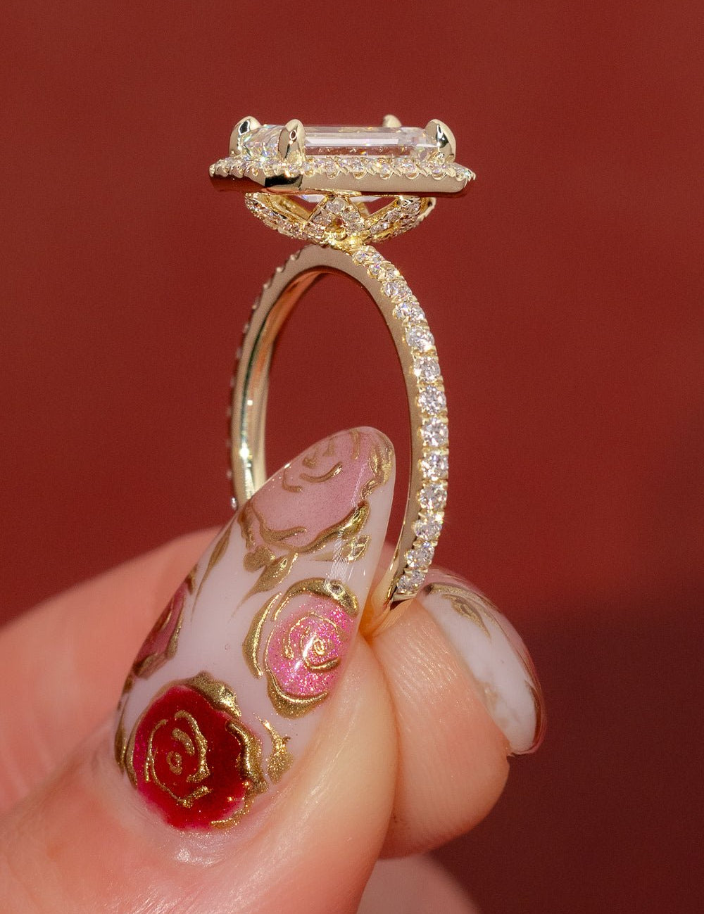 [Style] [Shape] Lab Grown Diamond Engagement Ring