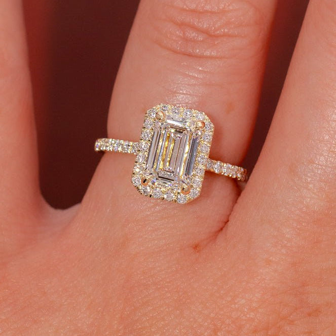 [Style] [Shape] Lab Grown Diamond Engagement Ring